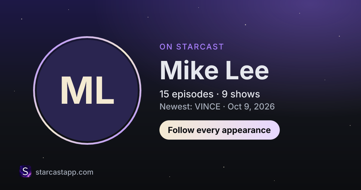 The preview card for Mike Lee