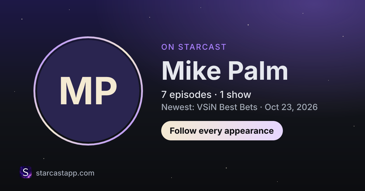The preview card for Mike Palm