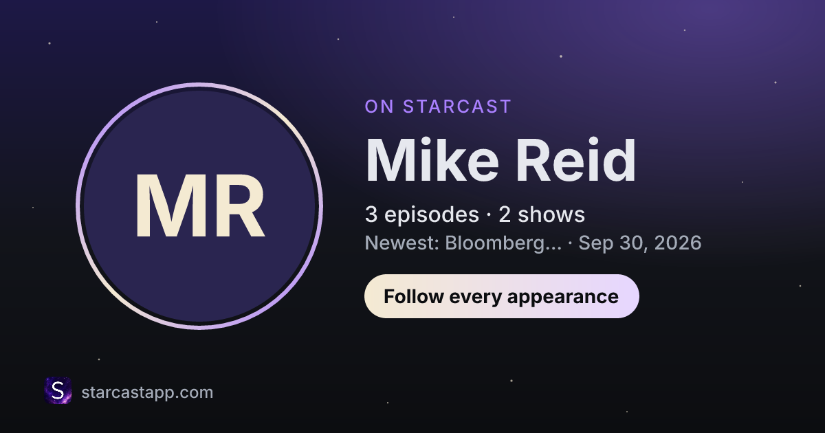The preview card for Mike Reid