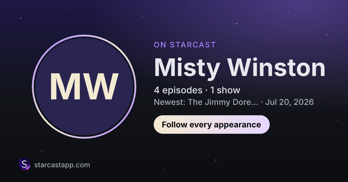 The preview card for Misty Winston