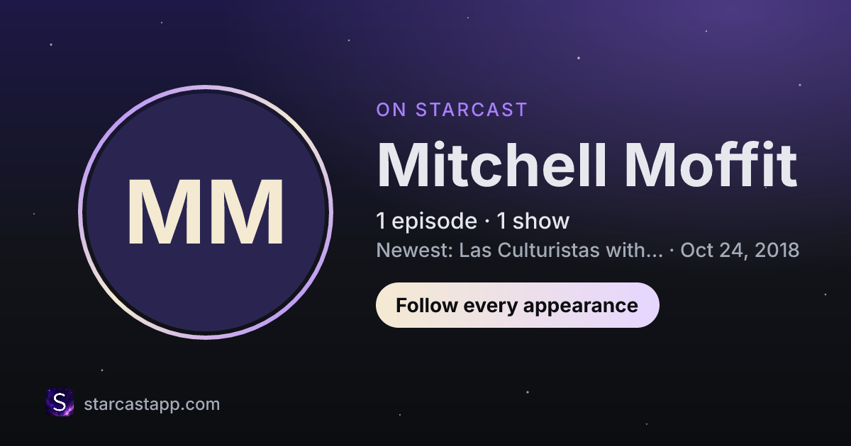 The preview card for Mitchell Moffit