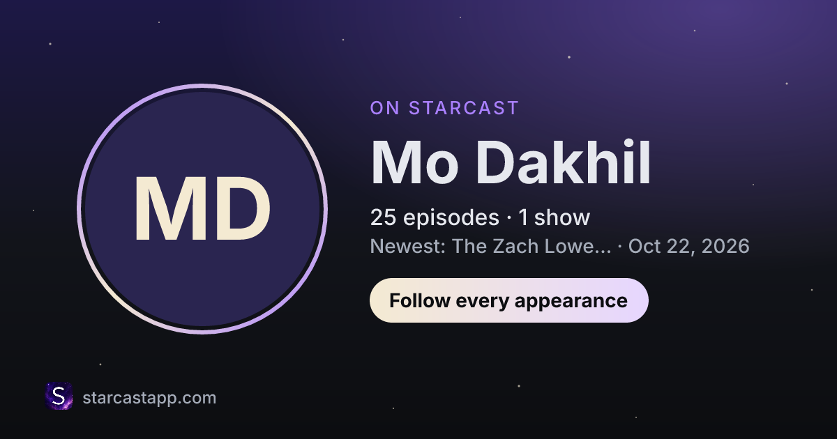 The preview card for Mo Dakhil