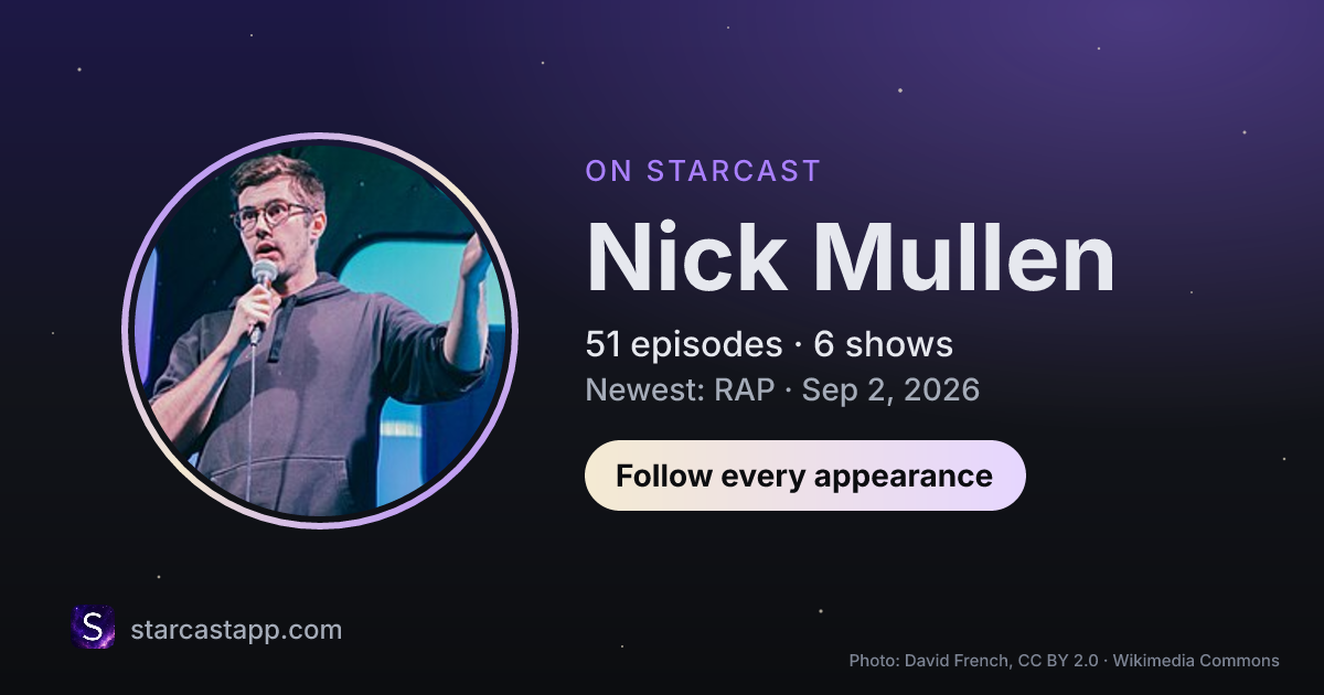 The preview card for Nick Mullen