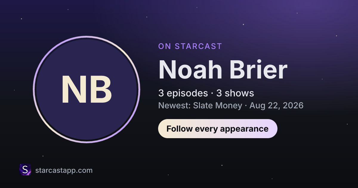 The preview card for Noah Brier