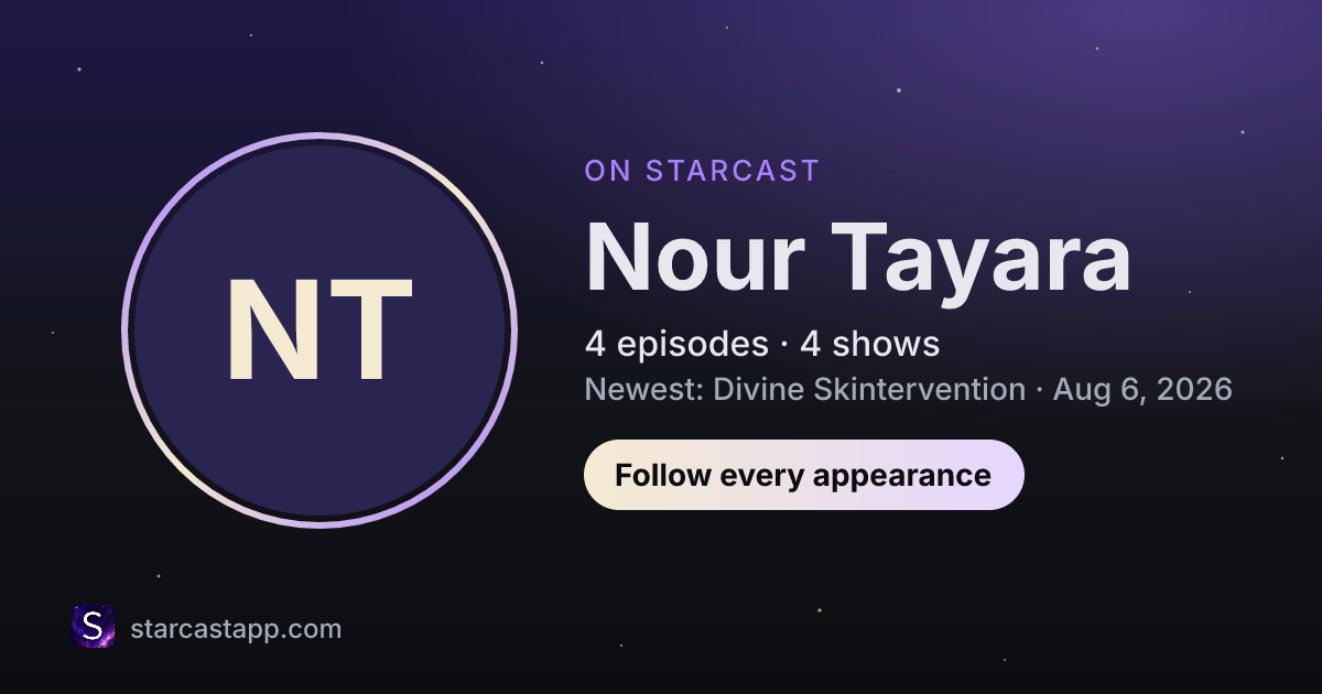The preview card for Nour Tayara