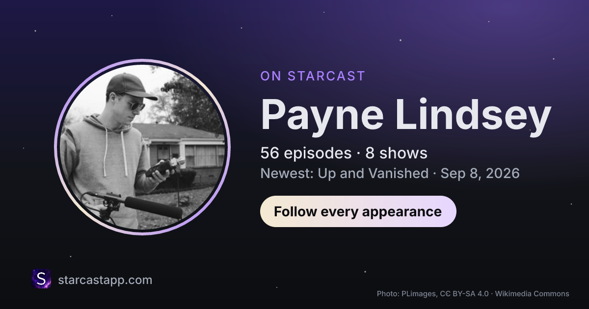 The preview card for Payne Lindsey