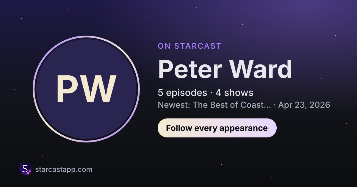 The preview card for Peter Ward