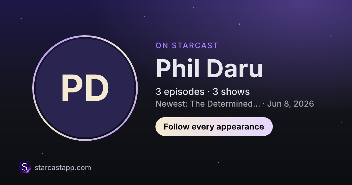 The preview card for Phil Daru