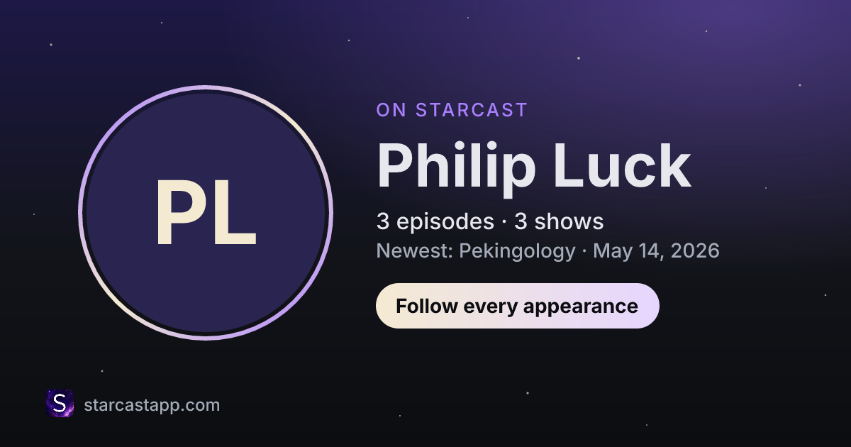 The preview card for Philip Luck