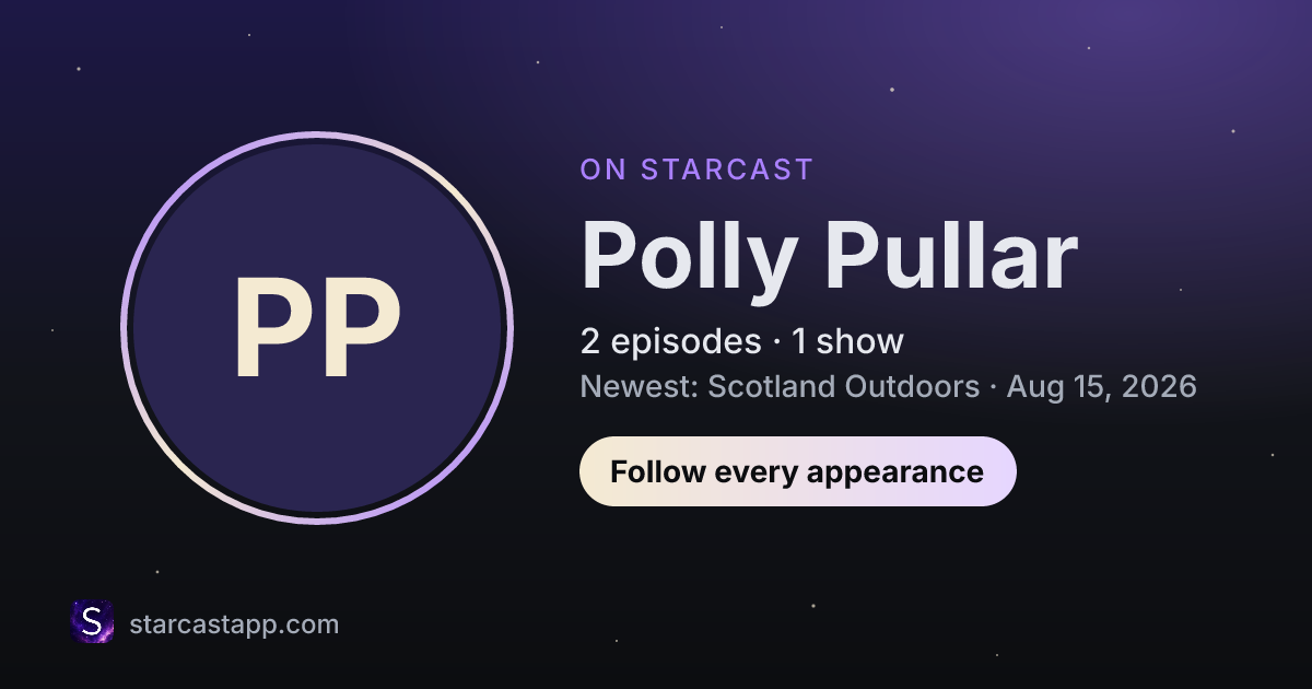The preview card for Polly Pullar