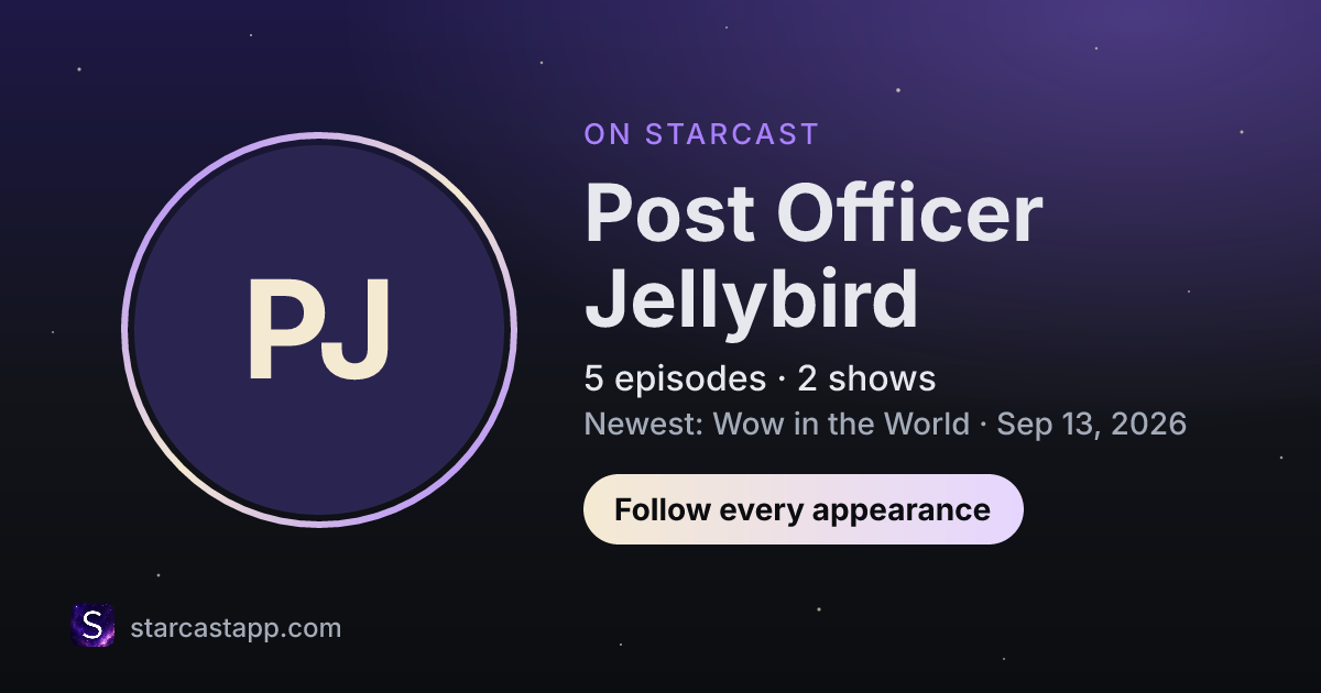 The preview card for Post Officer Jellybird