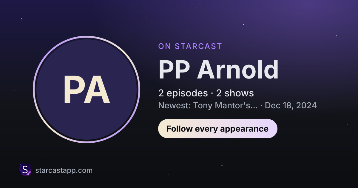 The preview card for PP Arnold