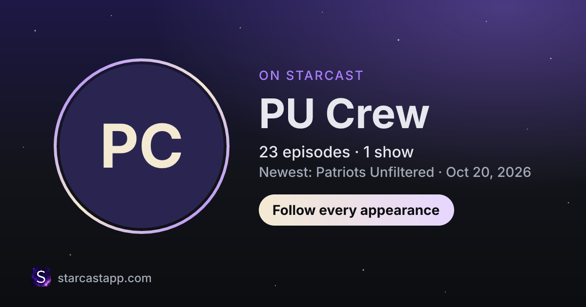 The preview card for PU Crew