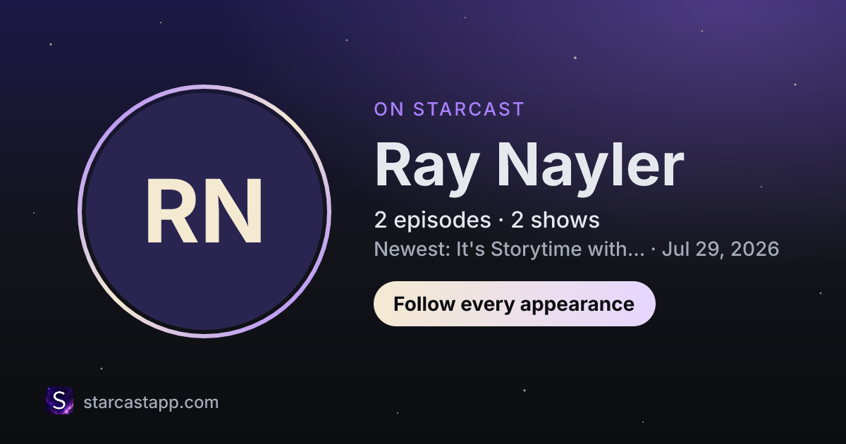The preview card for Ray Nayler