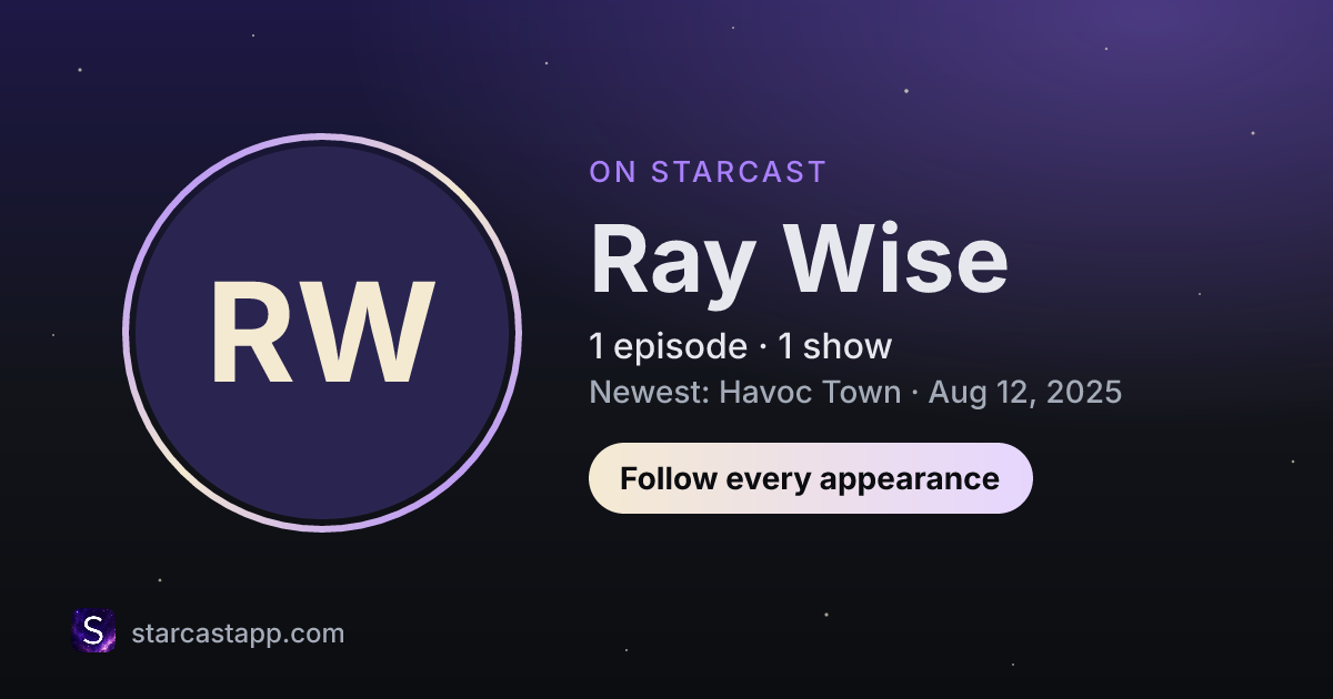 The preview card for Ray Wise