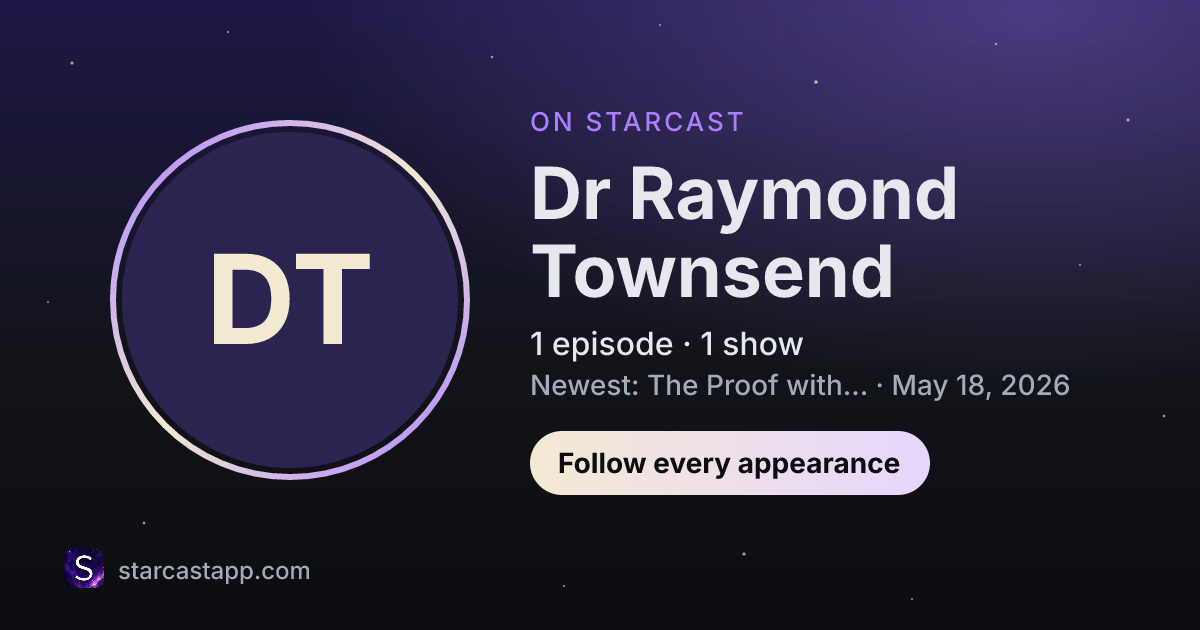 The preview card for Dr Raymond Townsend