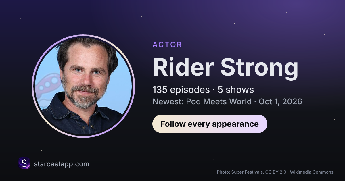 The preview card for Rider Strong