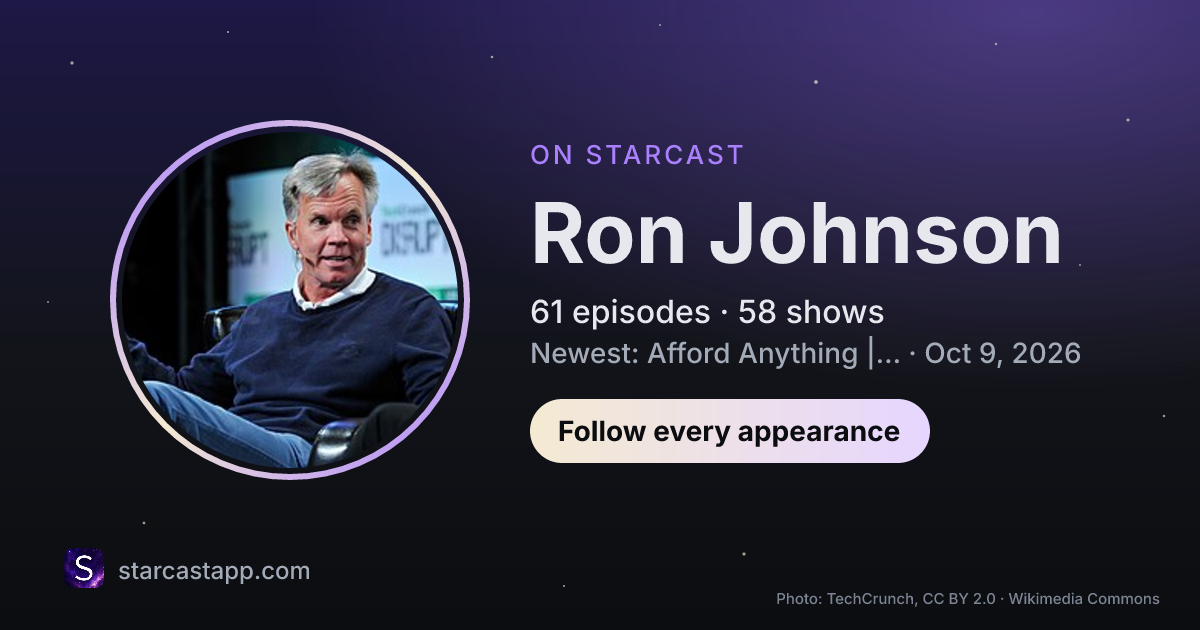 The preview card for Ron Johnson