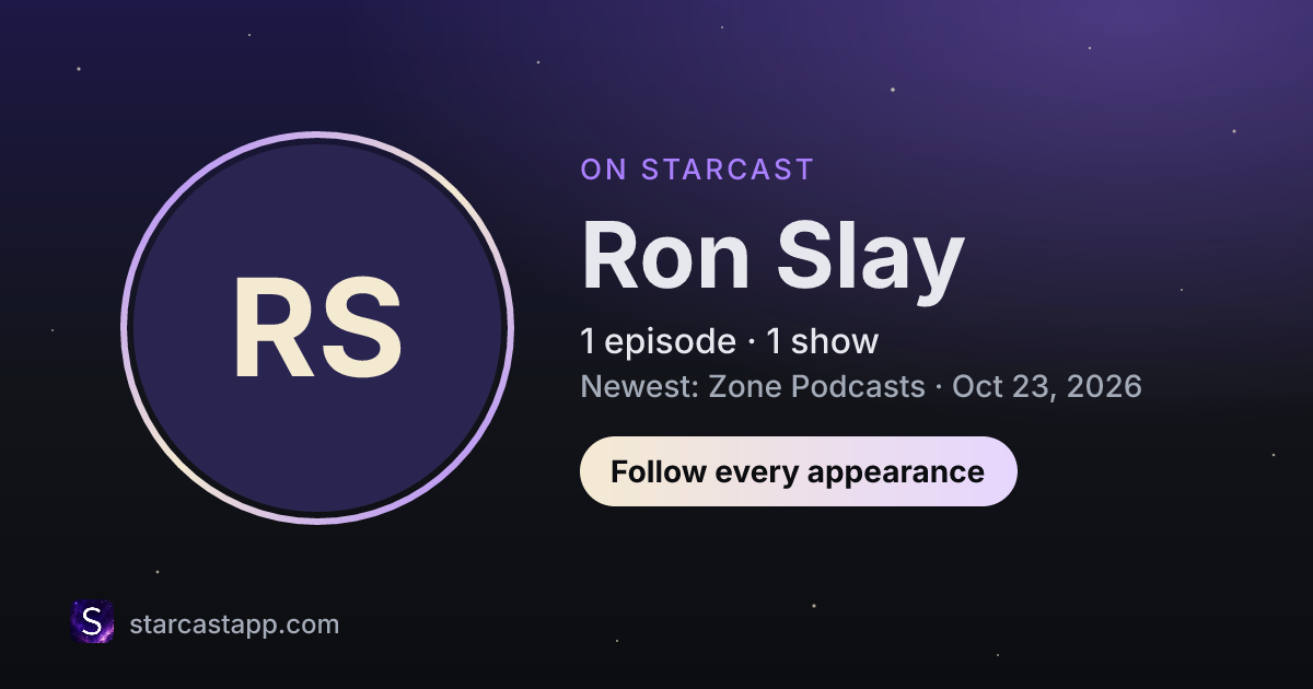 The preview card for Ron Slay