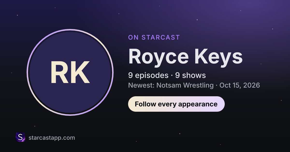 The preview card for Royce Keys