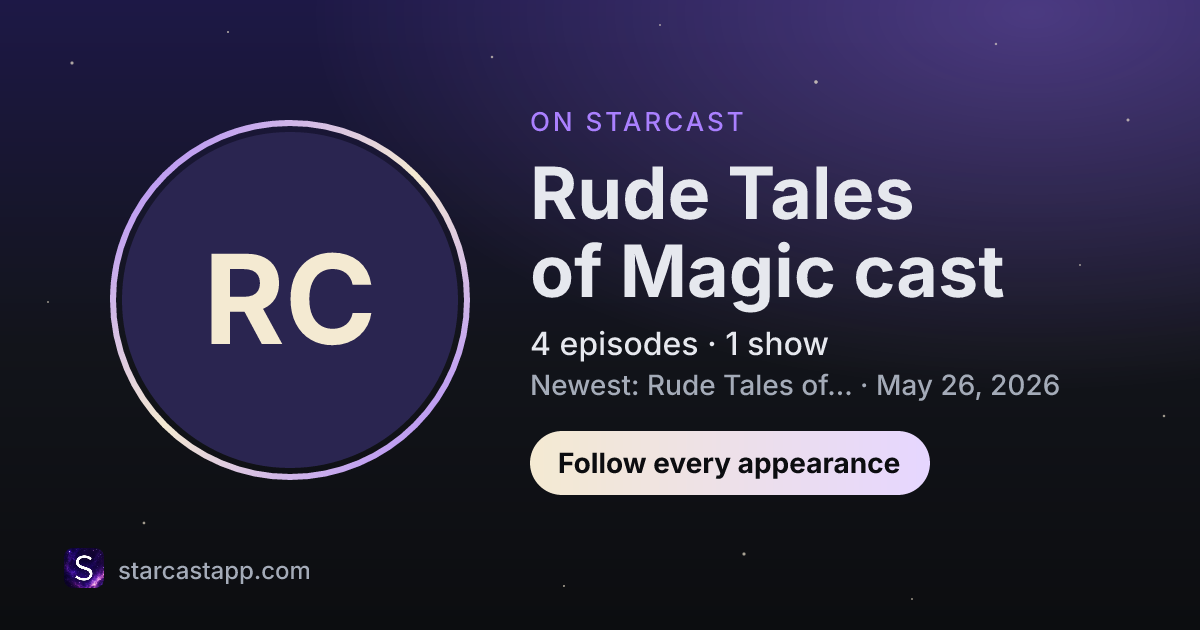 The preview card for Rude Tales of Magic cast