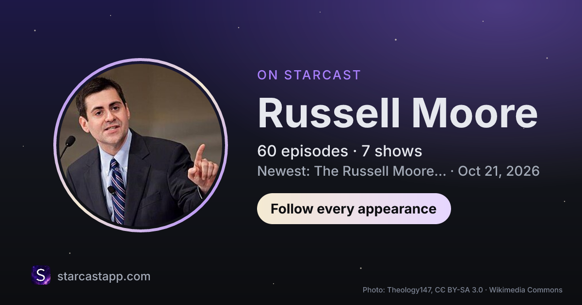 The preview card for Russell Moore