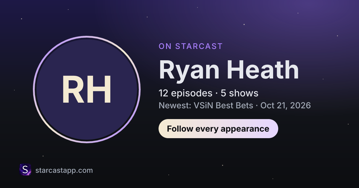 The preview card for Ryan Heath