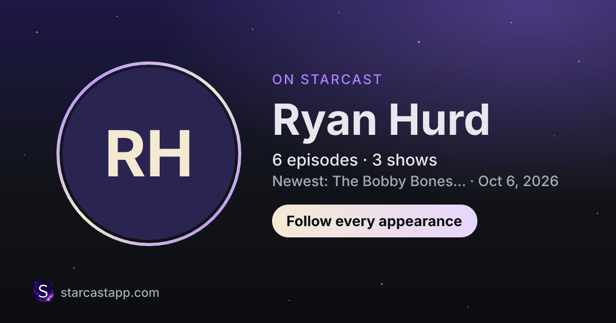 The preview card for Ryan Hurd