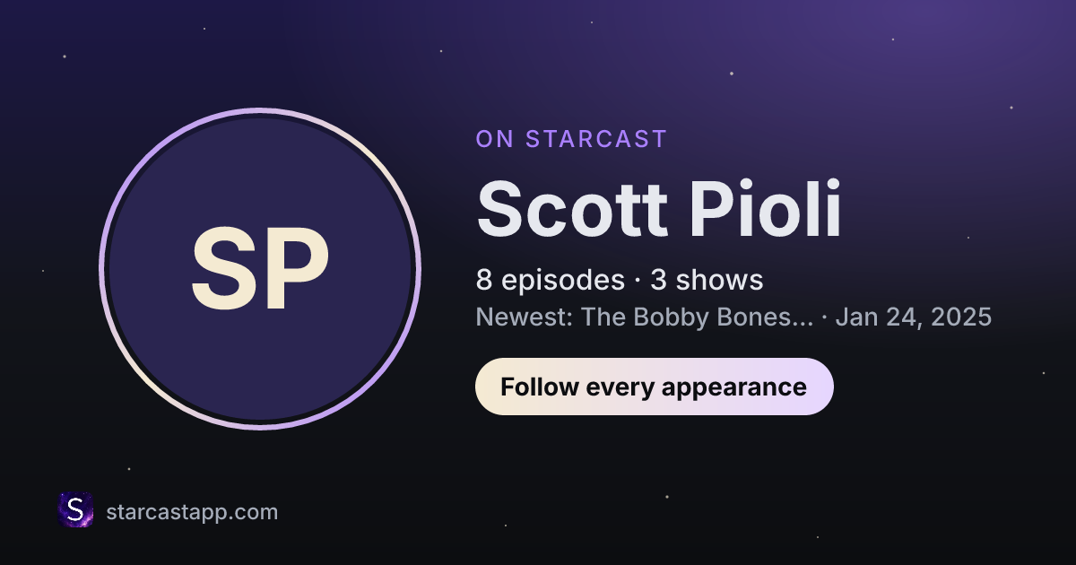 The preview card for Scott Pioli