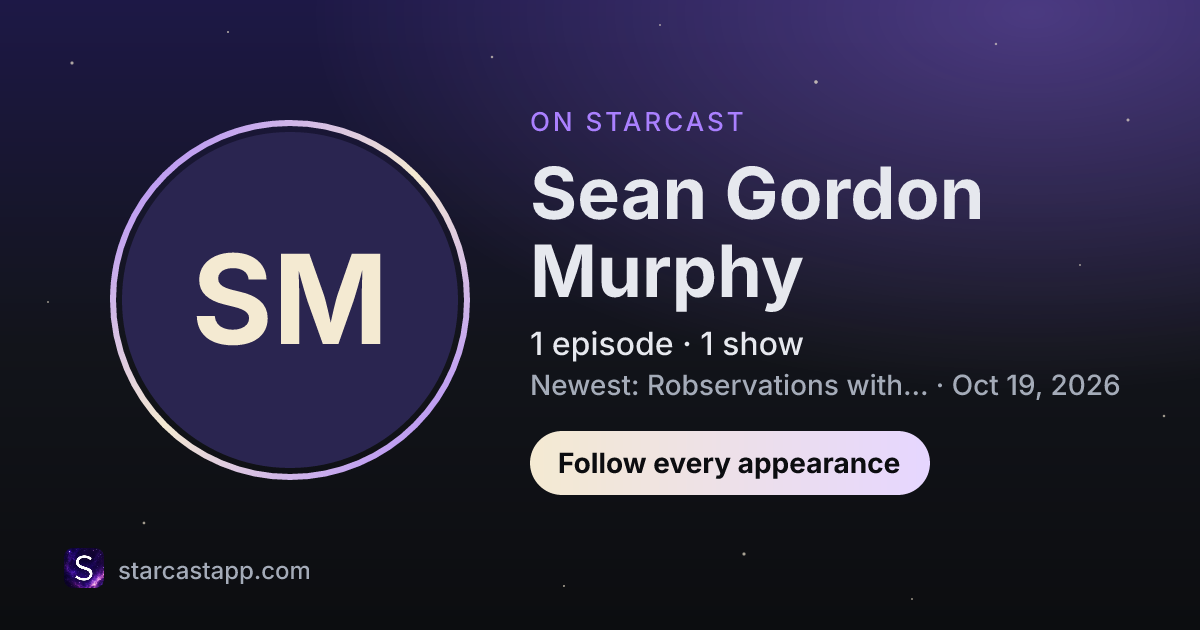 The preview card for Sean Gordon Murphy