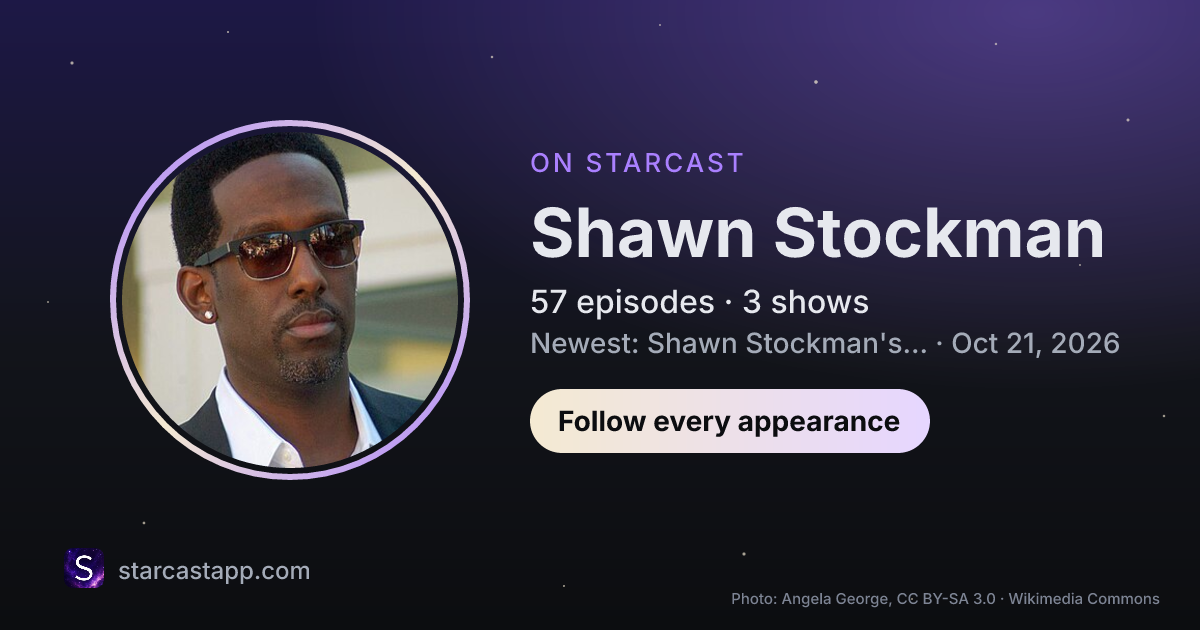 The preview card for Shawn Stockman