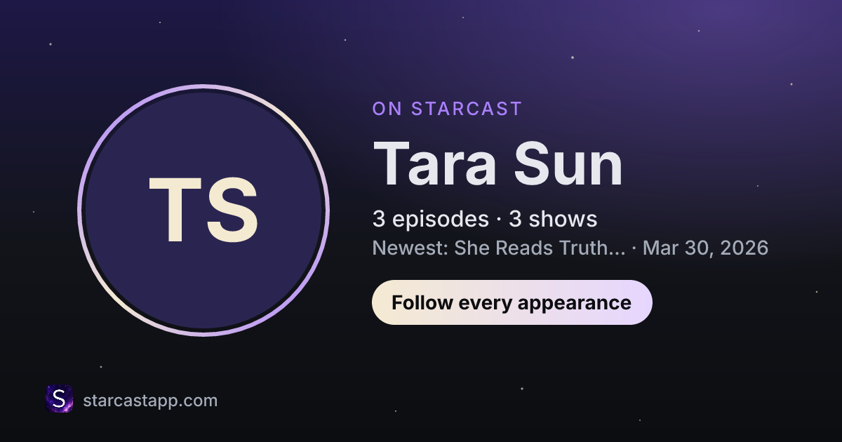 The preview card for Tara Sun