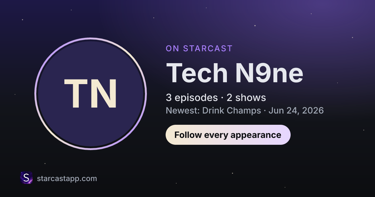 The preview card for Tech N9ne
