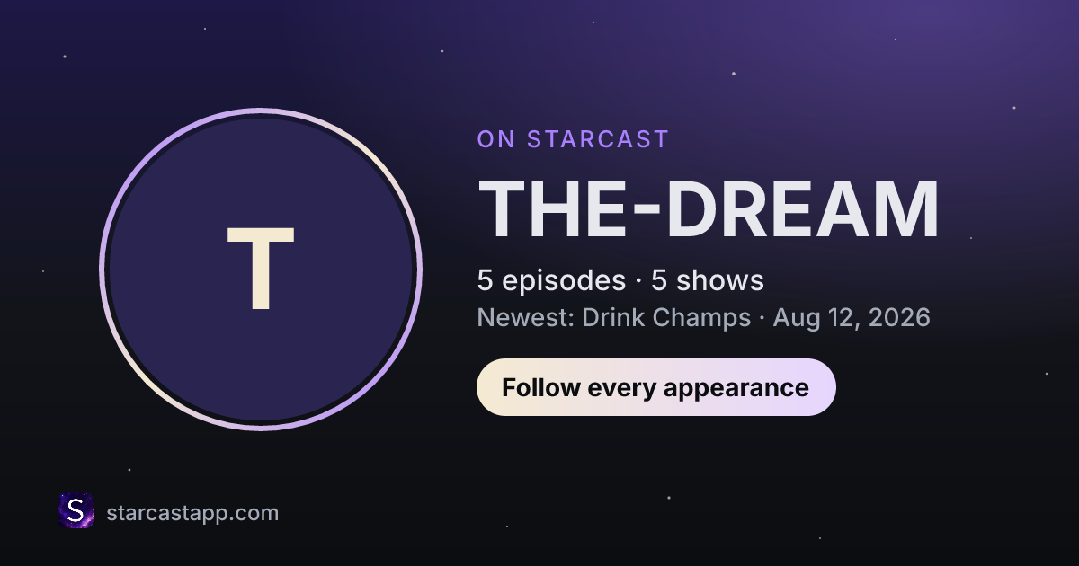 The preview card for THE-DREAM