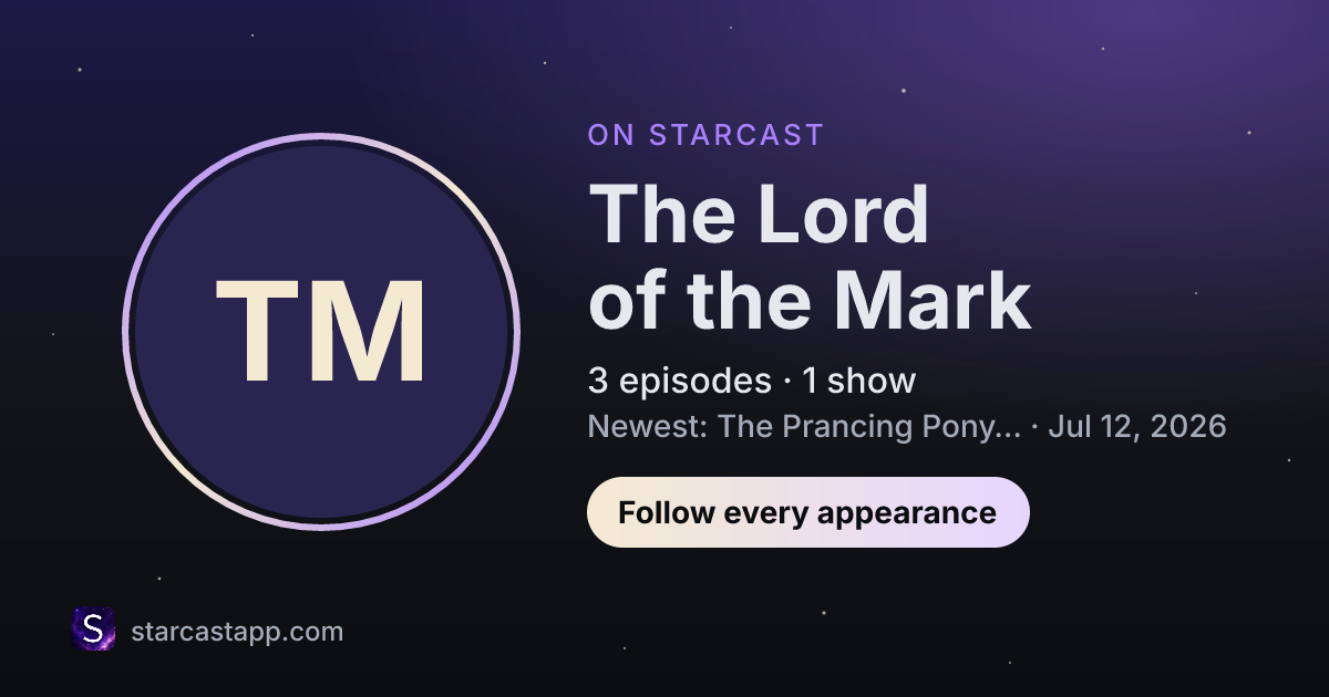The preview card for The Lord of the Mark