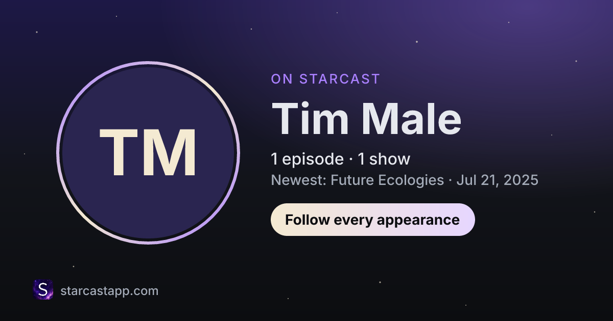 The preview card for Tim Male
