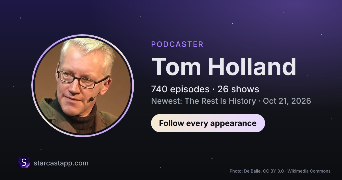 The preview card for Tom Holland
