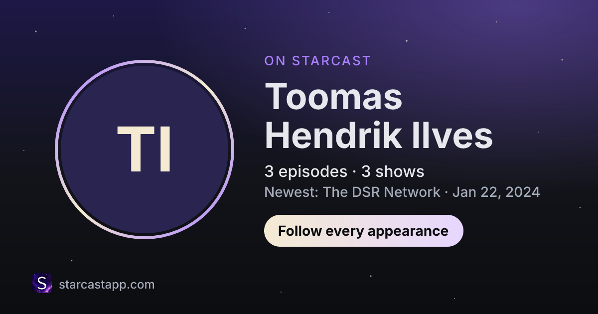 The preview card for Toomas Hendrik Ilves