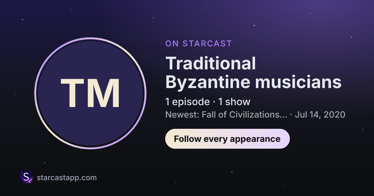 The preview card for Traditional Byzantine musicians