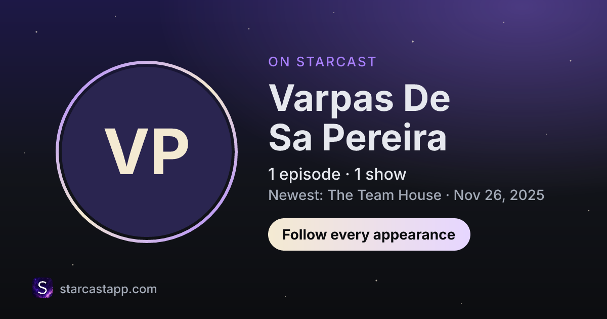 The preview card for Varpas De Sa Pereira