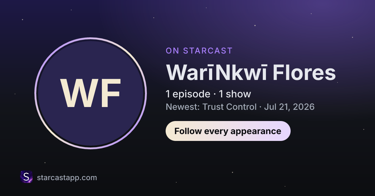 The preview card for WarīNkwī Flores