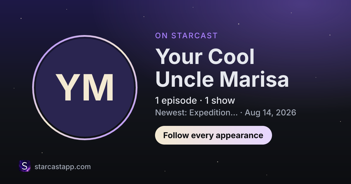 The preview card for Your Cool Uncle Marisa
